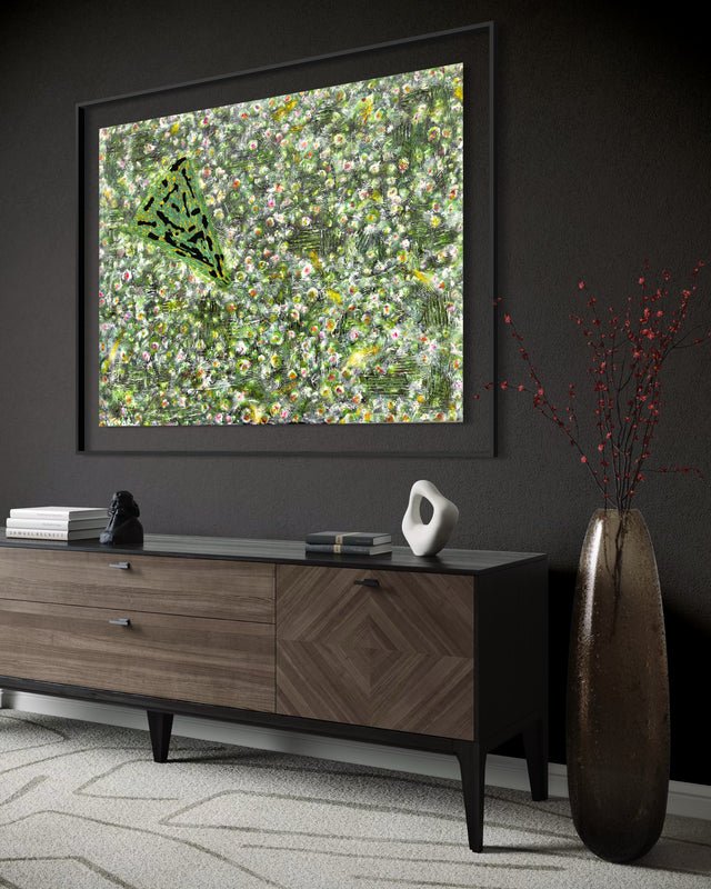 Garden of “WHITE” Over Black: The Edge of Desire