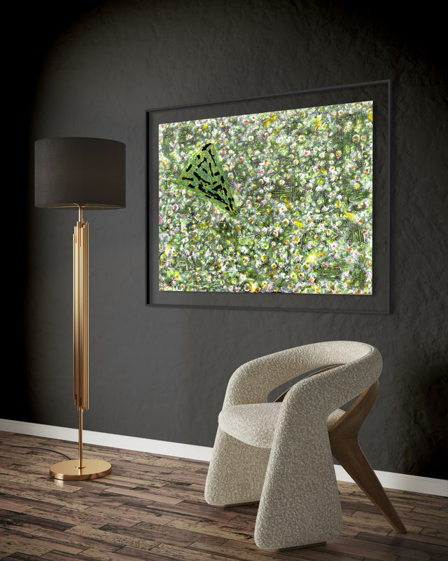 Garden of “WHITE” Over Black: The Edge of Desire