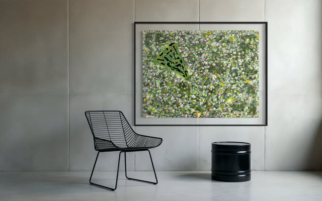 Garden of “WHITE” Over Black: The Edge of Desire