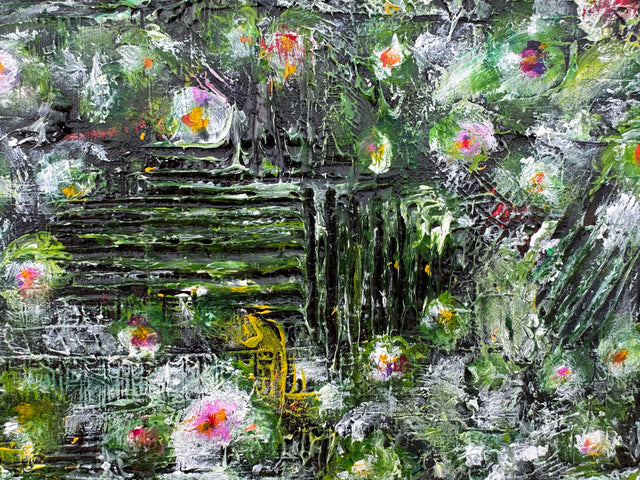 Garden of “WHITE” Over Black: The Edge of Desire