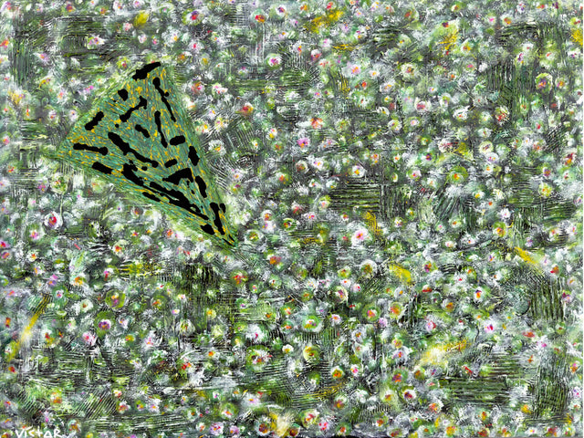 Garden of “WHITE” Over Black: The Edge of Desire